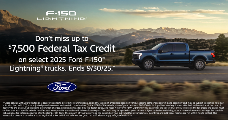 $7,500 EV Tax Credit Ending Soon – What It Means for F-150 Lightning ...