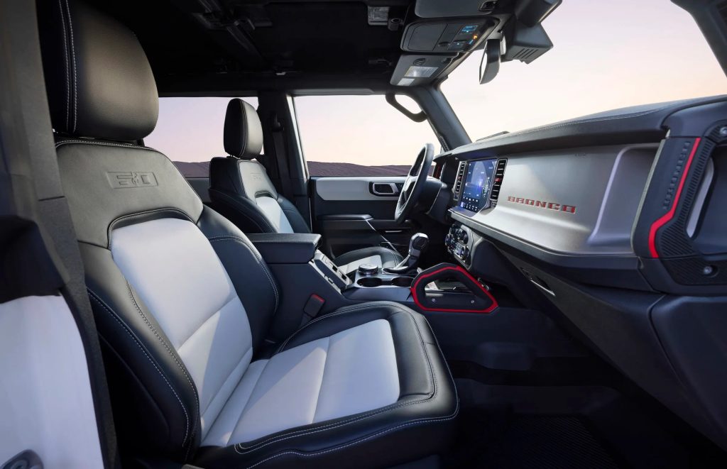2026 Ford Bronco 60th Anniversary Package Interior