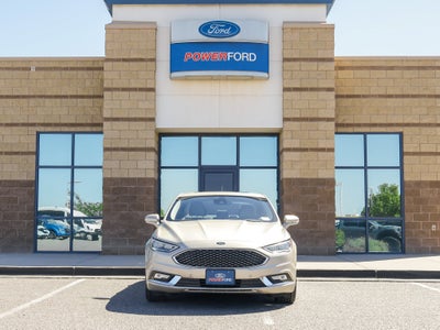 2018 Ford Fusion Energi Platinum