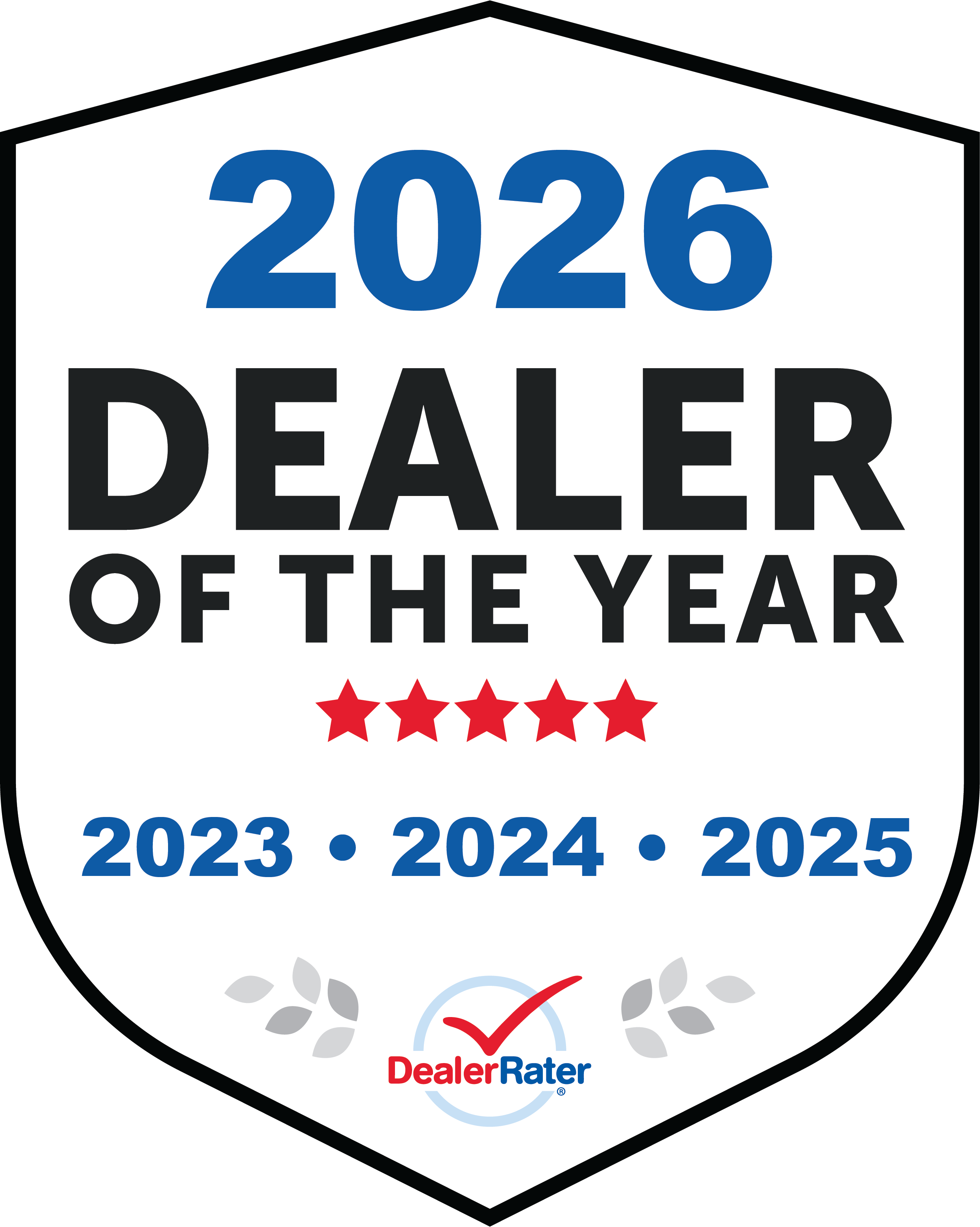 2026 DealerRater Dealer of the Year