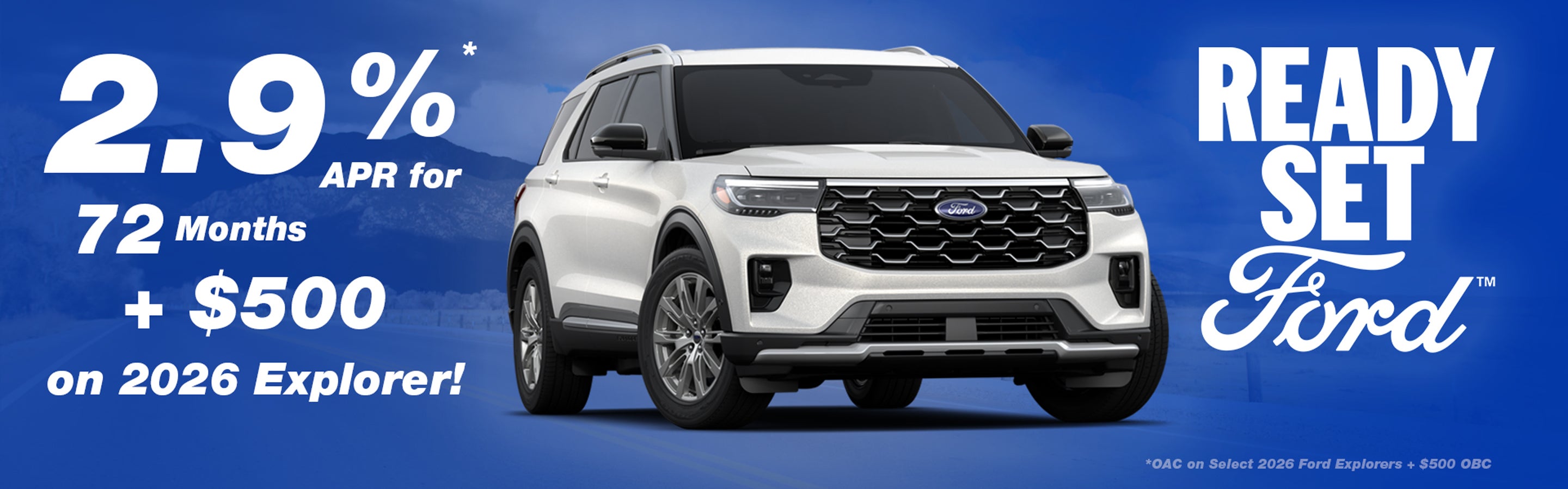 2026 Ford Explorer at Power Ford in Albuquerque, NM 