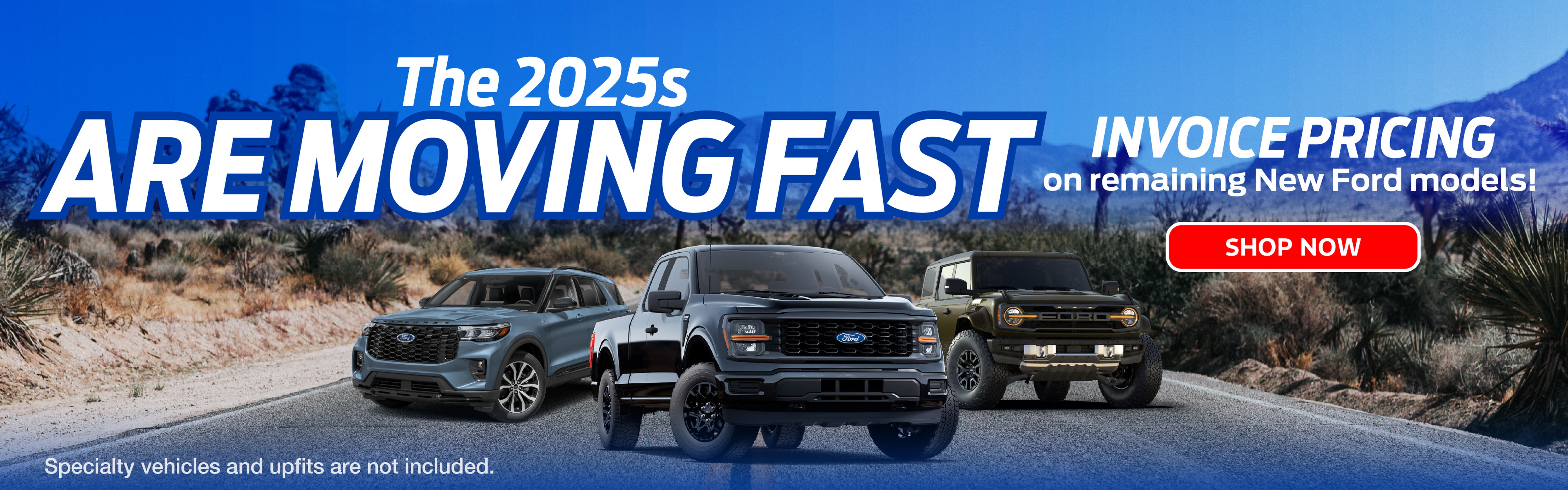 Invoice Pricing on select New 2025 Fords