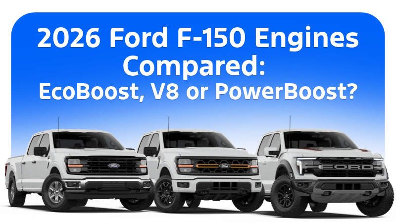 2026 Ford F-150 Engines Compared: EcoBoost, V8 or PowerBoost?
